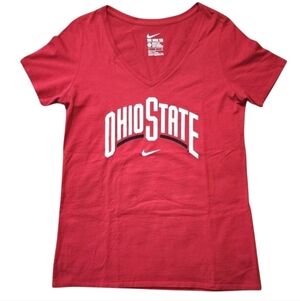Ohio State Buckeyes Nike Large V Neck Tee Shirt OSU